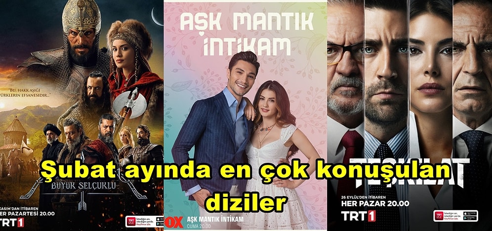 Geride Bıraktığımız Şubat Ayında Sosyal Medyada En Çok Konuşulan Televizyon Dizileri Açıklandı!