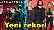 Kerem Bürsin'in Ortak Yapımcısı Olduğu Türkiye'nin İlk Vampir Dizisi Yaşamayanlar'dan Yeni Rekor