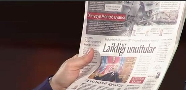 Cumhuriyet gazetesi manşetine yanıt