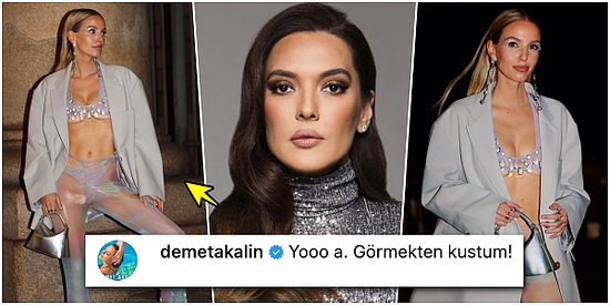 Demet Akalın Dünyaca Ünlü Influencer Leonie Hanne'ın Kıyafetini Fazla Açık Bulunca Küfürlü Yorum Yaptı!