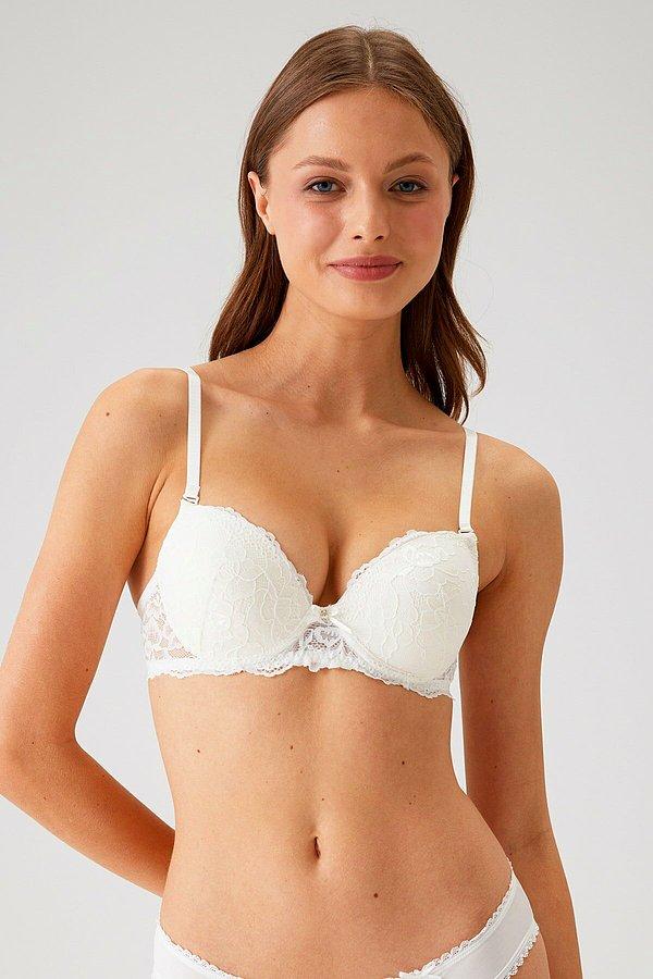 Aerie Animal Lace Padded Strappy Bralette