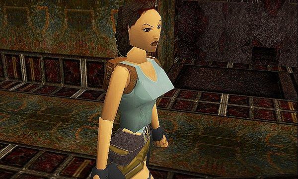 2. "Elbette Lara Croft. Hem de ilk dönemlerdeki üçgen göğüslerine rağmen."