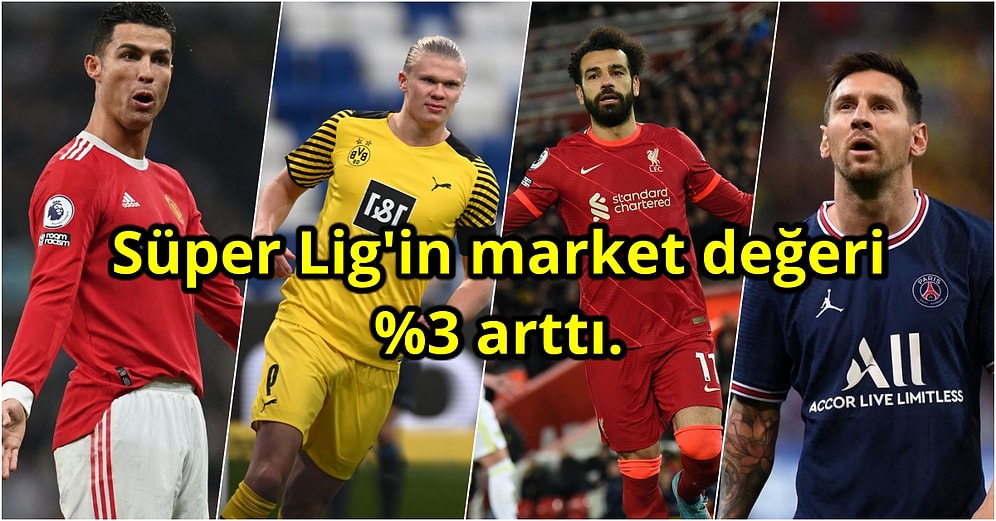 2022 Yılında Liglere Göre Ortalama Futbolcu Değerlerinin Açıklandığı Rapordaki Dikkat Çeken Veriler