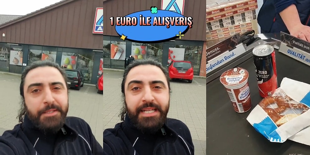 'Almanya'da Bir Euro ile Neler Alınır?' Videosuyla Uzaklara Dalıp Hayatı Sorgulamamıza Neden Olan Türk