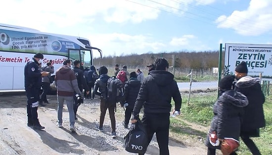 55 Afgan Göçmeni 'Burası Yunanistan' Diyerek Büyükçekmece'ye Bıraktılar