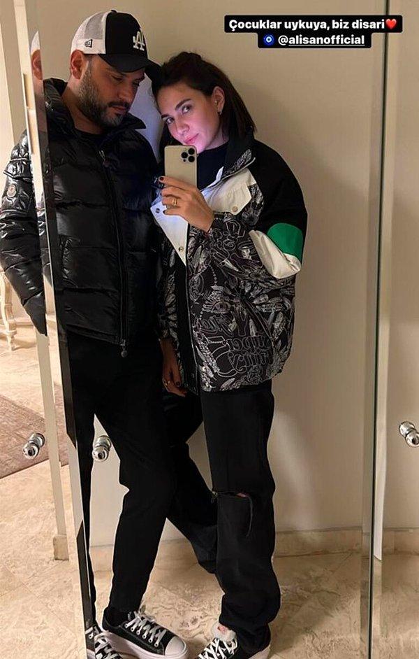 5. Alişan ve Buse Varol, boşanma iddialarından sonra ilk kez fotoğraf paylaştı!
