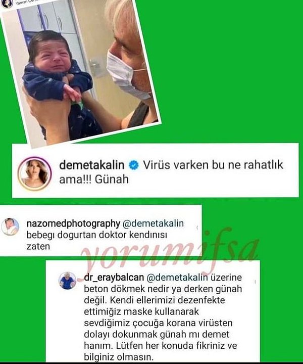 Jinekolog Eray Balcan daha önce de Demet Akalın'a verdiği cevap ile gündem olmuştu: 👇