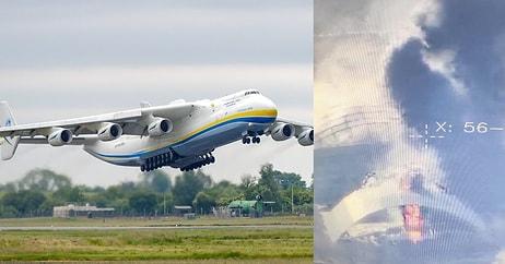 Rus Saldırılarıyla Bir Efsanenin Sonu Gelmişti: Dünyanın En Büyük Uçağı Antonov AN-225'in Enkazı Görüntülendi