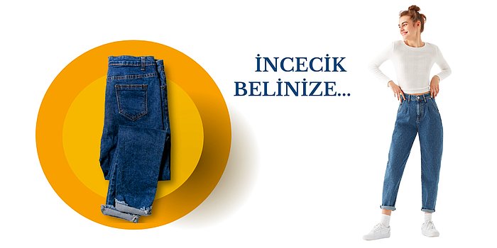 Konforlu Olmayı Seçenlerin Çok Hoşuna Giden Yüksek Bel Jean Modelleri