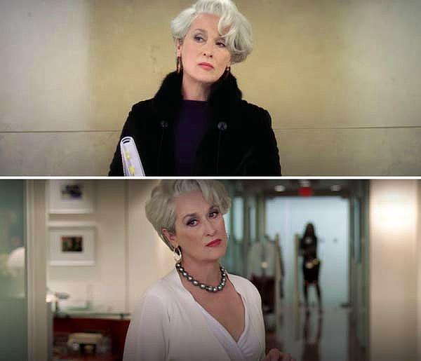 Meryl Streep'in oynadığı en önemli rollerden birisi ise 2006 yapımı 'Şeytan Marka Giyer' filmindeki 'Miranda Priestly'.