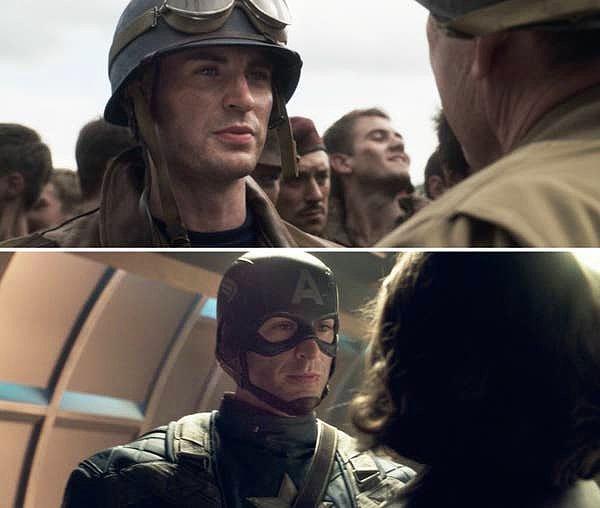 Chris Evans'ın en meşhur rolü ise Marvel'daki Steve Rogers/Kaptan Amerika.
