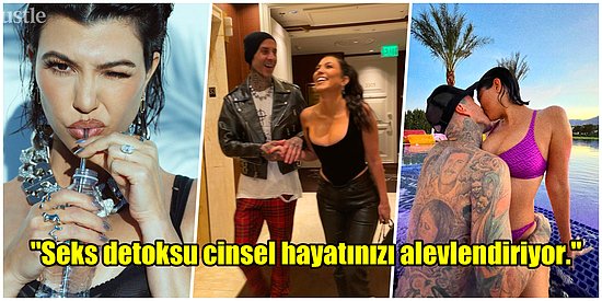 Kourtney Kardashian Travis Barker ile Yaşadığı Dolu Dizgin Cinsel Hayatına Dair Sırlarını Açık Açık Paylaştı!