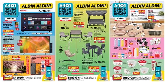 10 Mart 2022 A101 Aldın Aldın Kataloğu