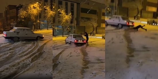 Drift Atan Kuzeninin Videosunu Çekmeye Çalışırken Amel Defteri Kapanan Genç