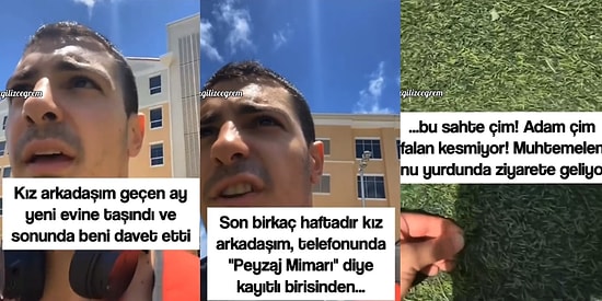 Kız Arkadaşının Kendisini Aldattığını Sitenin Sahte Çimlerinden Anlayan Sherlock Holmes Çakması Erkek