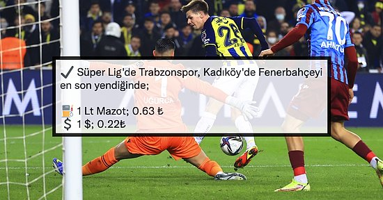 72 Dakika 10 Kişi Oynayan Fenerbahçe'nin Sahasında Trabzonspor ile Berabere Kalması Sosyal Medyanın Gündeminde