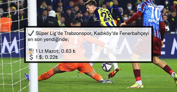 72 Dakika 10 Kişi Oynayan Fenerbahçe'nin Sahasında Trabzonspor ile Berabere Kalması Sosyal Medyanın Gündeminde