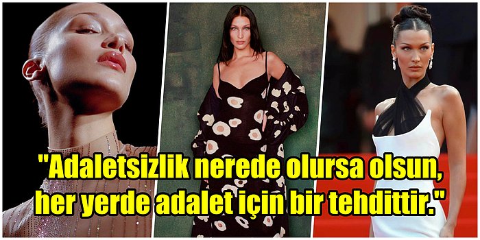 Filistin Asıllı Ünlü Model Bella Hadid'den Ukrayna İçin Destek Açıklaması Geldi!