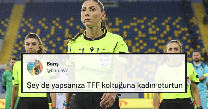 23 Nisan mı? TFF'nin 8 Mart Kadınlar Günü Dolayısıyla 3 Kadın Hakeme Görev Vermesi Tepkilerin Odağında