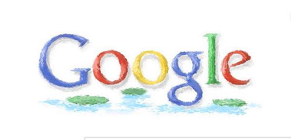 14 Kasım 2001 tarihinde Monet'in 161. doğum günü anısına yapılan Doodle