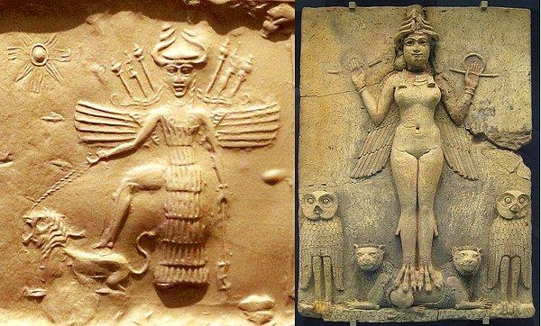 Tarihsel kaynaklar bu mitin Sümer, Babil ve Mezopotamya mitolojisinden türediğini gösteriyor.
