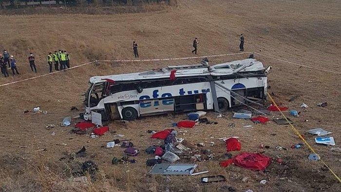 15 Kişinin Hayatını Kaybettiği Otobüs Kazası Hakkında Savcılık 'Kovuşturmaya Gerek Yok' Dedi