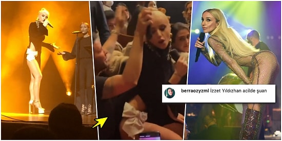 Konser Sırasında Seyircisinin Kucağına Oturan ve Poposuna Şaplak Yiyen Gülşen Yine Çok Konuşuldu!