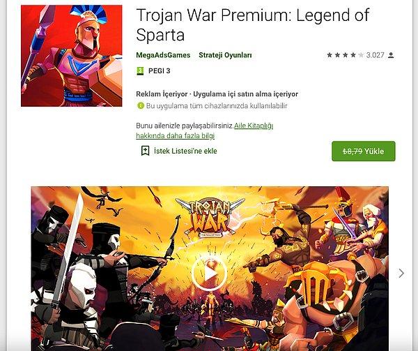 Trojan War Premium: Legend of Sparta