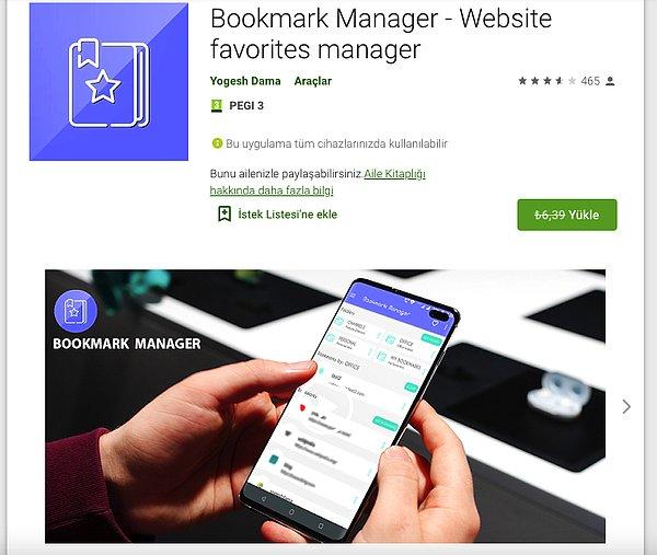 Bookmark Manager – Website favorites manager