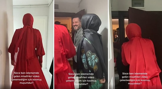 Video Çekemediği İçin Kız İstemeye Gelen Müstakbel Eşinin Ailesini Evden Çıkarıp 'Bir Daha Gelin' Diyen Kadın