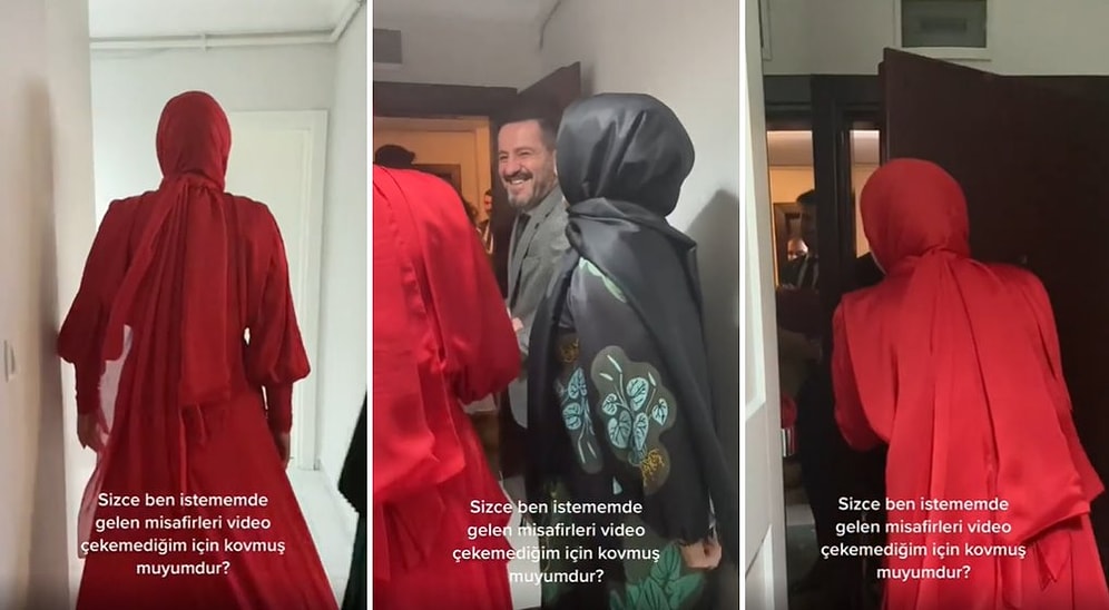 Video Çekemediği İçin Kız İstemeye Gelen Müstakbel Eşinin Ailesini Evden Çıkarıp 'Bir Daha Gelin' Diyen Kadın