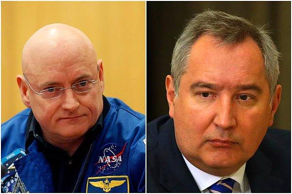 Roscosmos Başkan Rogozin, 4 Mart’ta Baykonur Uzay Üssü’nden yapılacak fırlatışın iptali sonrası attığı tweetle kavgayı başlattı.