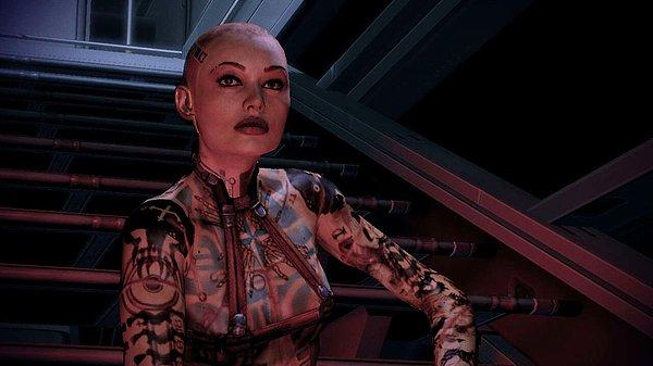7. "Mass Effect'ten Jack gerçekten çok güçlü bir kadın."