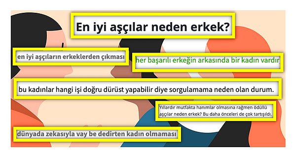 Hiyerarşinin, mobbingin, rekabetin, küfürün kıyametin sel olup aktığı yeme-içme sektöründe çalışanlar bilirler: Aşçılık her ne kadar dışarıdan çok keyifli bir meslekmiş gibi gözükse de işin aslı hiç öyle değildir. Bu stresin en iyi "erkekler" tarafından yönetildiğini düşünenlere cevabımız var: Yanılıyorsunuz! İşte Türkiye'nin başarılı kadın şefleri!