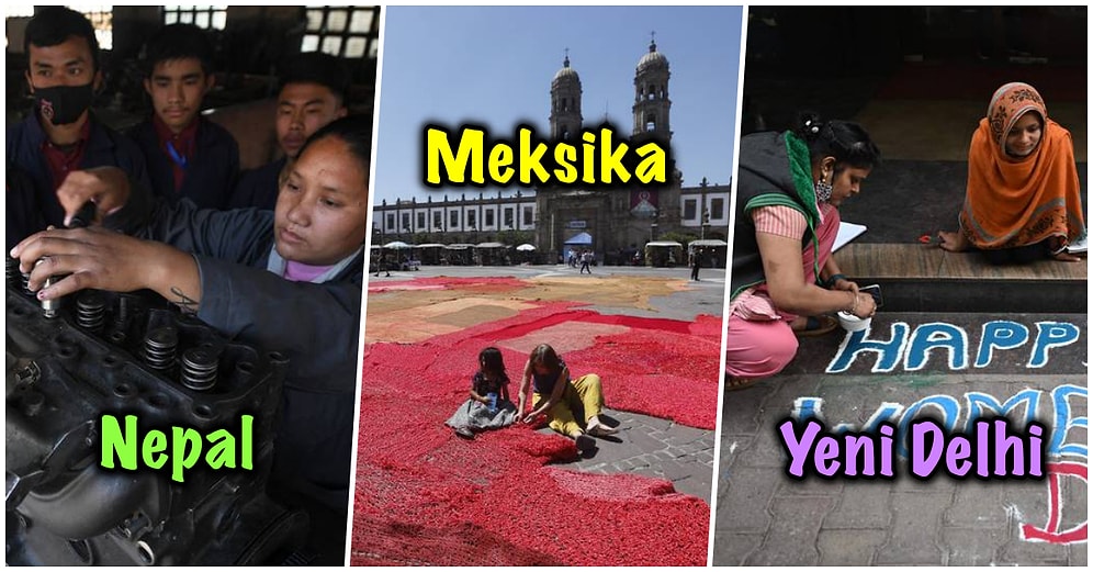 Bas Bas Bağırıyoruz! Sadece 8 Mart Dünya Kadınlar Günü'nden Değil Bir Ömür Mücadele Veren Kadınlardan Kareler