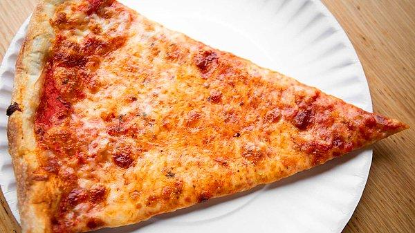 23. Amerika Birleşik Devletleri - Bir dilim sade pizza