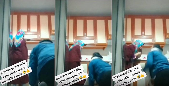 Balkon Kapısını Açık Bırakan Eşini Korkutan Adamın Ağzına Kürekle Vurmak İsteyeceğiniz Eşek Şakası