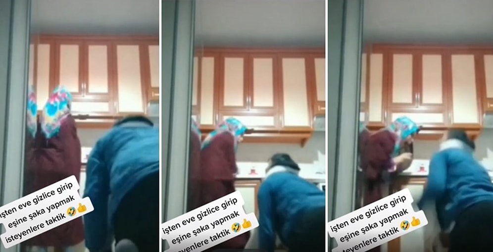 Balkon Kapısını Açık Bırakan Eşini Korkutan Adamın Ağzına Kürekle Vurmak İsteyeceğiniz Eşek Şakası