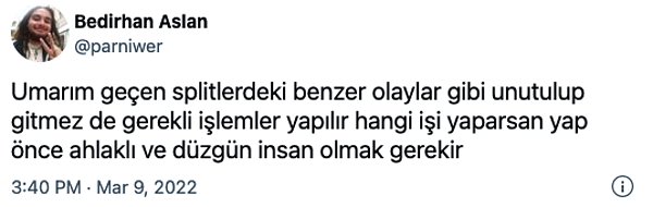 Pek çok taraftar bu tavrın bir sonucu olması gerektiği noktasında hemfikirdi.