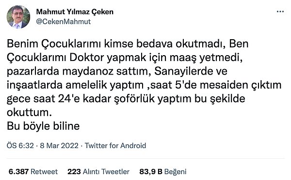 Tek tepki gösteren doktorlar değil.