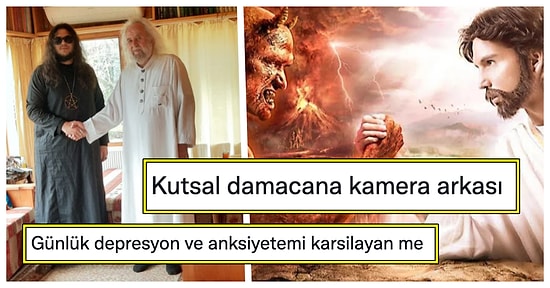 Hasan Mezarcı'nın Satanist Rahiple Kafaları Yakan Paylaşımı Sosyal Medya Mizahşörlerini Şahlandırdı