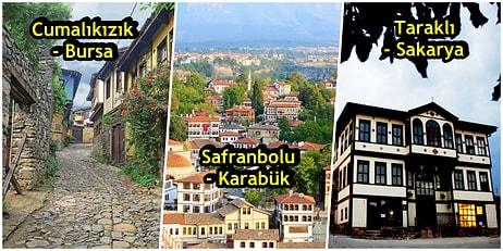 Osmanlı Mimarisinin Sosyal ve Kültürel İzleri ile Kuşatılmış Türkiye'nin En Güzel Köyleri