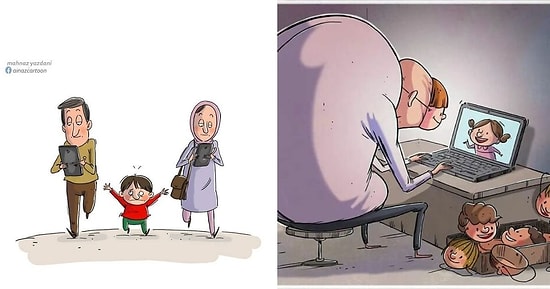 Художник показал, что не так с нашим современным обществом в своих 20 сюрреалистических иллюстрациях