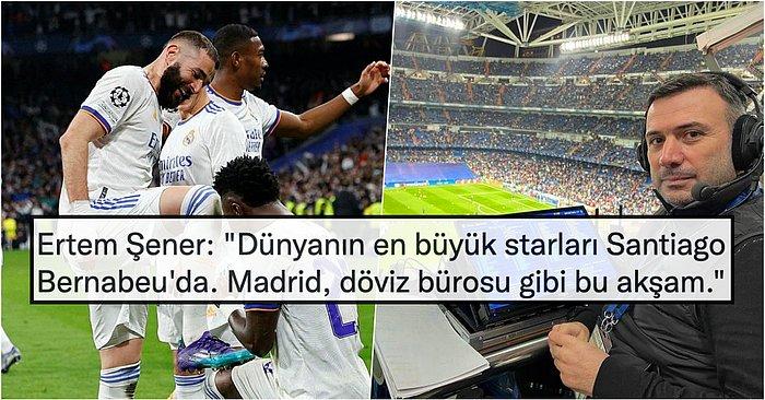 Real Madrid - PSG Maçındaki Anlatımıyla Yüzleri Gülümseten Ertem Şener'den İnciler