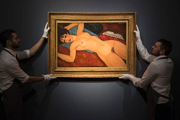 8. Nu Couché - Amedeo Modigliani