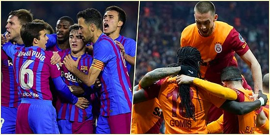 İlk 11'ler Belli Oldu! Galatasaray, UEFA Avrupa Ligi Son 16 Turu'nda Barcelona ile Karşılaşacak