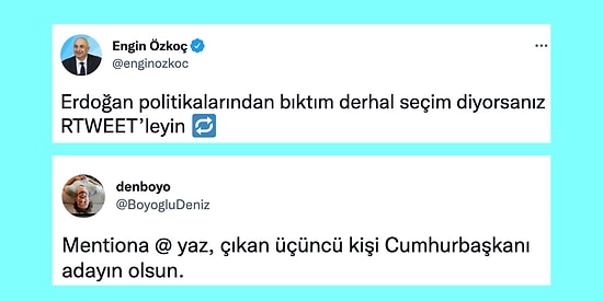 CHP Grup Başkanvekili Engin Özkoç'un Erken Seçim İçin RT Çağrısına Gelen İronik Tepkiler