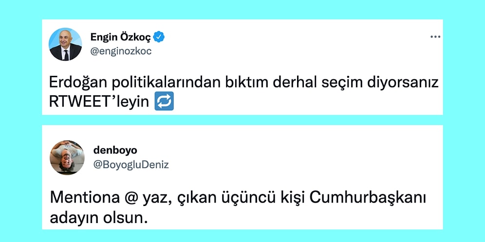CHP Grup Başkanvekili Engin Özkoç'un Erken Seçim İçin RT Çağrısına Gelen İronik Tepkiler