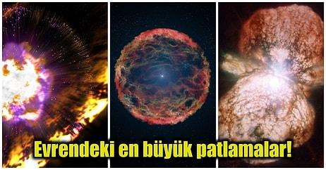 Evrende Bu Zamana Kadar Görebildiğimiz En Görkemli Patlamalar Olan Süper Parlak Süpernovalar Nedir?