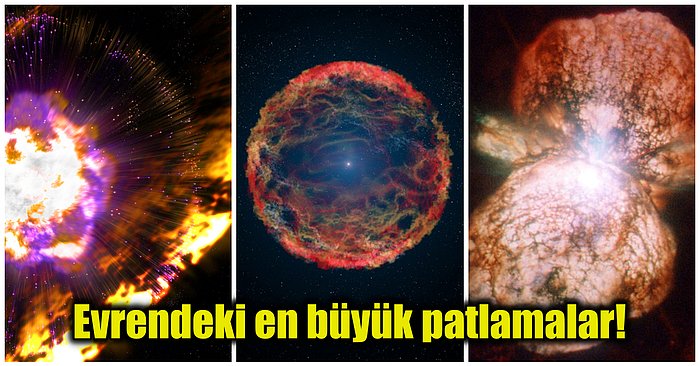 Evrende Bu Zamana Kadar Görebildiğimiz En Görkemli Patlamalar Olan Süper Parlak Süpernovalar Nedir?